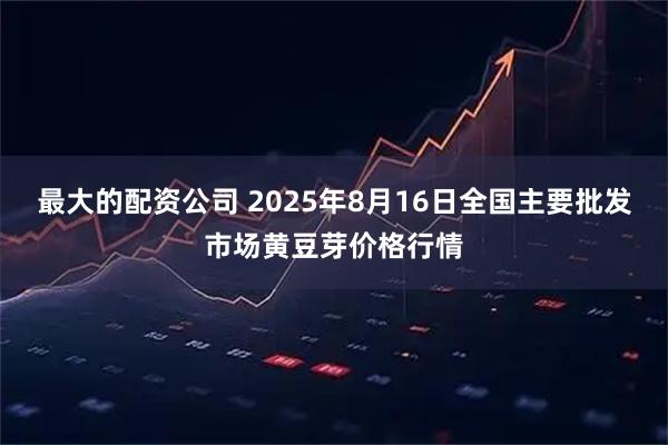 最大的配资公司 2025年8月16日全国主要批发市场黄豆芽价格行情