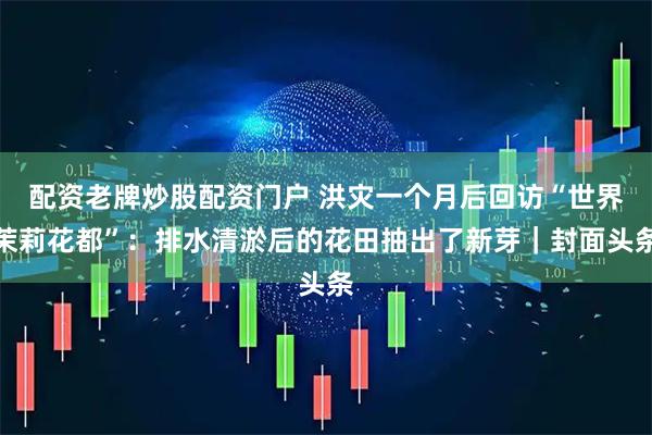 配资老牌炒股配资门户 洪灾一个月后回访“世界茉莉花都”：排水清淤后的花田抽出了新芽｜封面头条